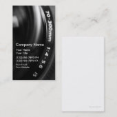 Cartes de visite de photographie (Devant / Derrière)