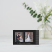 Cartes de visite de photographie de mariage (Debout devant)