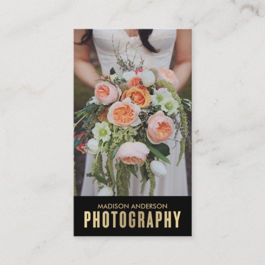Cartes de visite de photographie du gradient | (Devant)