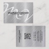 Cartes de visite de Photograrpher de platine (Devant / Derrière)