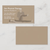 Cartes de visite de physiothérapeute (Devant / Derrière)