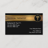 Cartes de visite de physiothérapeute (Devant)