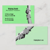 Cartes de visite de physiothérapeute (Devant / Derrière)