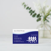 Cartes de visite de physique sportif (Debout devant)