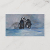 Cartes de visite de pingouin (Dos)