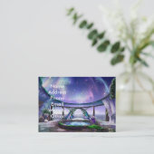 Cartes de visite de piscine d'imaginaire (Debout devant)