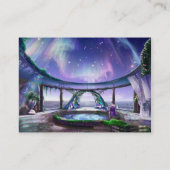 Cartes de visite de piscine d'imaginaire (Dos)