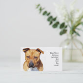 Cartes de visite de Pitbull (Debout devant)