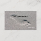 Cartes de visite de plage (Dos)