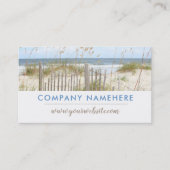 Cartes de visite de plage (Devant)