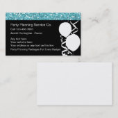 Cartes de visite de planificateur de partie (Devant / Derrière)