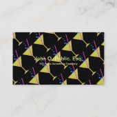 Cartes de visite de planificateur de partie de (Dos)