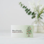 Cartes de visite de plante de tomate (Debout devant)