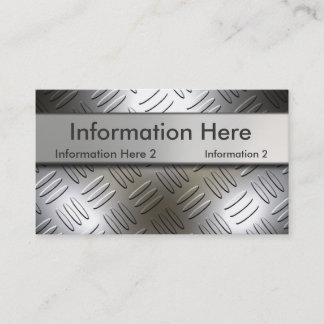 Cartes de visite de plat de diamant