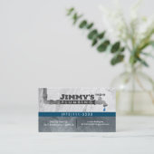 Cartes de visite de plomberie (Debout devant)