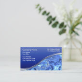 Cartes de visite de plomberie (Debout devant)