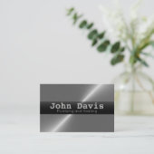 Cartes de visite de plomberie et de chauffage (Debout devant)