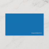 Cartes de visite de plombier (Dos)