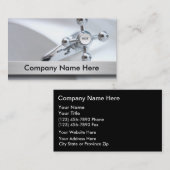 Cartes de visite de plombier (Devant / Derrière)