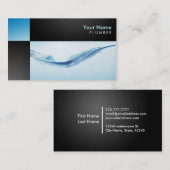 Cartes de visite de plombier (Devant / Derrière)