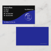 Cartes de visite de plombier (Devant / Derrière)