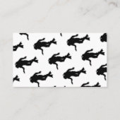 Cartes de visite de plongée (Dos)