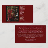 Cartes de visite de Podthology (Devant / Derrière)