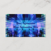 Cartes de visite de pointe (Dos)