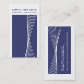 Cartes de visite de pointe modernes (Devant / Derrière)