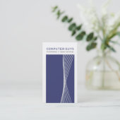 Cartes de visite de pointe modernes (Debout devant)