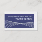 Cartes de visite de pointe modernes (Dos)