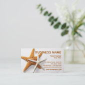 Cartes de visite de poisson Starfish (Debout devant)