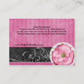 Cartes de visite de Polka Pair Chubby (Dos)