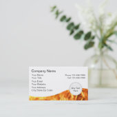 Cartes de visite de pompier (Debout devant)