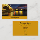 Cartes de visite de pont de Londres (Devant / Derrière)