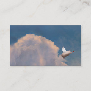 cartes de visite de porc de vol