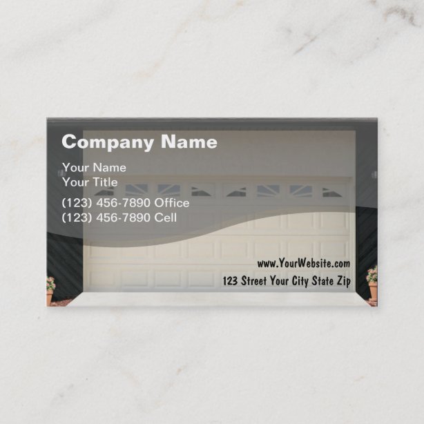 Cartes de visite Garage personnalisées Zazzle.be