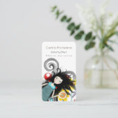 Cartes de visite de poupée papier (Debout devant)