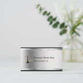 Cartes de visite de procureur classiques (Debout devant)