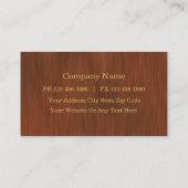 Cartes de visite de procureur modernes (Dos)