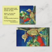 CARTES DE VISITE DE PRODUITS AGRICOLES DE FAMILLE (Devant / Derrière)