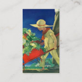 CARTES DE VISITE DE PRODUITS AGRICOLES DE FAMILLE (Dos)