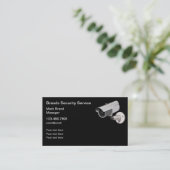 Cartes de visite de produits de sécurité (Debout devant)