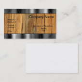 Cartes de visite de professionnel de frontières en (Devant / Derrière)