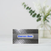 Cartes de visite de professionnel de plat de (Debout devant)