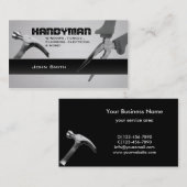 Cartes de visite de professionnel de réparation de (Devant / Derrière)