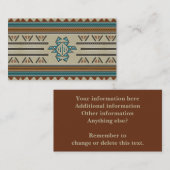 Cartes de visite de prospérité (Devant / Derrière)