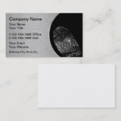 Cartes de visite de protection de sécurité (Devant / Derrière)