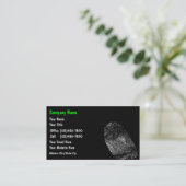 Cartes de visite de protection d'identité (Debout devant)