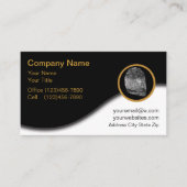 Cartes de visite de protection d'identité (Devant)